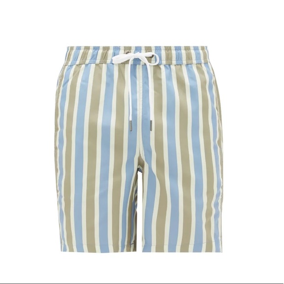 Onia Other - Onia striped swim trunks
